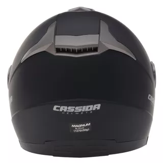 Motorcycle Helmet Cassida Magnum Matte Black