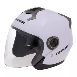 Motorcycle Helmet Cassida Magnum White