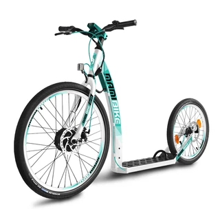 E-Scooter Mamibike DRIFT w/ Quick Charger - White-Turquoise