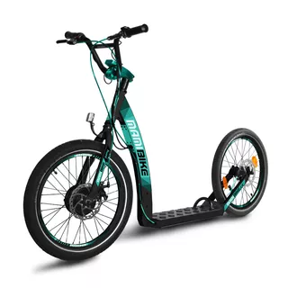 Elektromos roller Mamibike PONY 20" gyors töltővel 2020 - fekete-türkiz