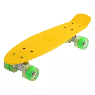 Penny board Maronad Retro mit leuchtenden Rädern