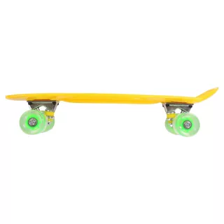 Penny board Maronad Retro se svítícími kolečky - žlutá