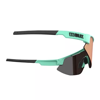 Sportowe okulary przeciwsłoneczne Bliz Matrix - Metallic Silver Smoke