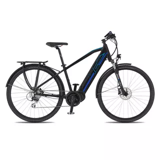 Trekingové elektrokolo 4EVER Mercury AC-Trek - model 2020 - černá/zlatá, 21"