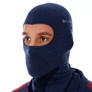 Unisex Balaclava Brubeck Merino KM10370 - Navy