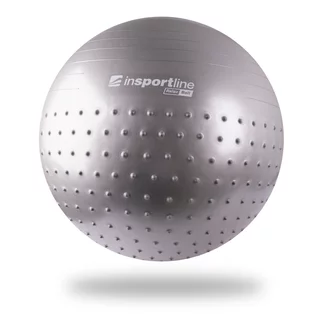 Gimnasztikai labda inSPORTline Relax Ball 65 cm - szürke
