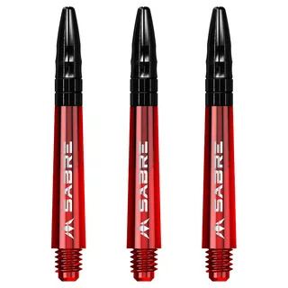 Násadky Mission Sabre Shafts Red Tweenie 3ks