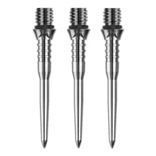 Dart Points Mission Titan Pro Ti Conversion Grooved Silver 30 mm – 3-Pack