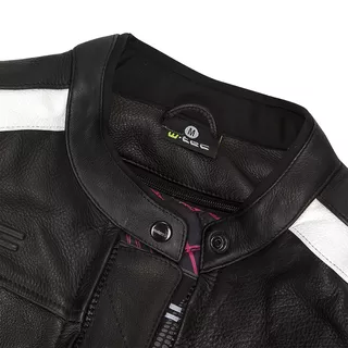 Women’s Leather Moto Jacket W-TEC NF-1173