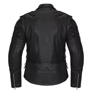 Men’s Leather Moto Jacket W-TEC NF-1127 - Black