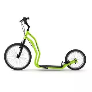 Hulajnoga Yedoo RunRun Mula 20/16" pompowane koła - Czerwony - Zielony