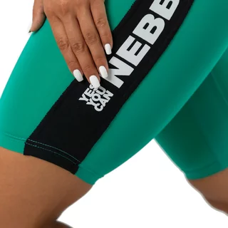 High-Waisted Workout Shorts Nebbia ICONIC 238 - Green