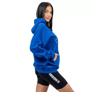 Oversized Hoodie Nebbia GYM RAT 256 - Blue