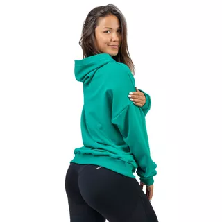 Oversized Hoodie Nebbia GYM RAT 256 - Black