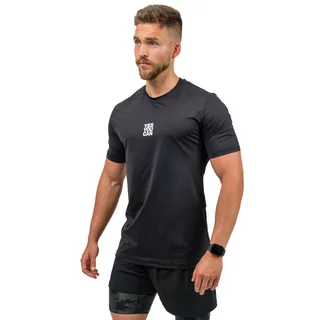 Funkčné športové tričko Nebbia RESISTANCE 348 - Black - Black