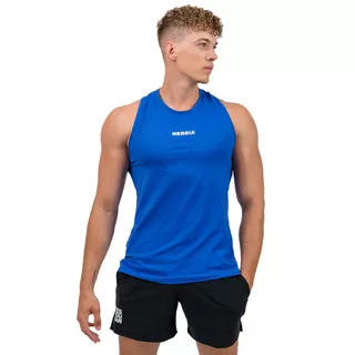 Men’s Activewear Tank Top Nebbia DYNAMIC 349 - Blue - Blue