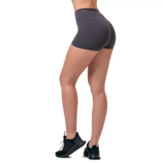 Šortky s vysokým pasem Nebbia Classic HERO High Waist Shorts 582 - Marron