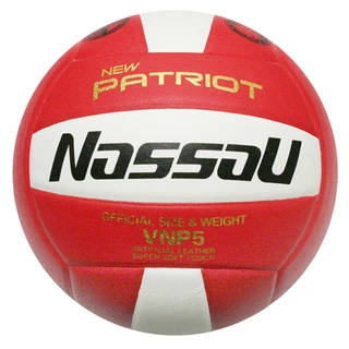 Volejbalová lopta Spartan Nassau Patriot - biela - červená