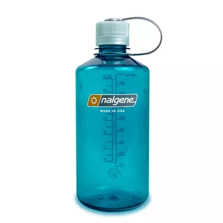 Outdoor Water Bottle NALGENE Narrow Mouth Sustain 1 L - Cosmo 32 WM - Trout Green 32 NM