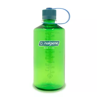 Outdoor Water Bottle NALGENE Narrow Mouth Sustain 1 L - Parrot Green - Parrot Green