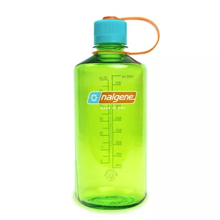 Outdoor Water Bottle NALGENE Narrow Mouth Sustain 1 L - Parrot Green - Pear
