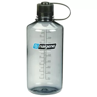 NALGENE Narrow Mouth 1l Outdoor Flasche - Clear 32 NM - Gray 32 NM