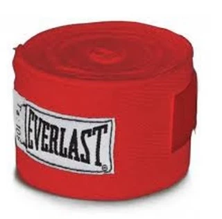Box bandázs Everlast - fehér - piros