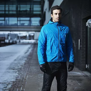 Pánska športová bunda s kapucňou Newline Imotion Wind Hoodie - S