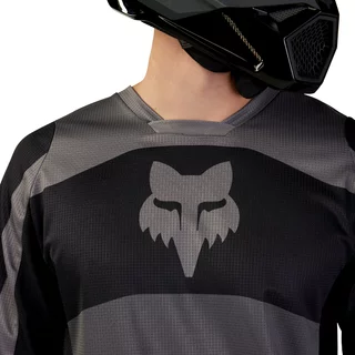 Motokrosový dres FOX 180 Nitro Jersey - Black/Grey