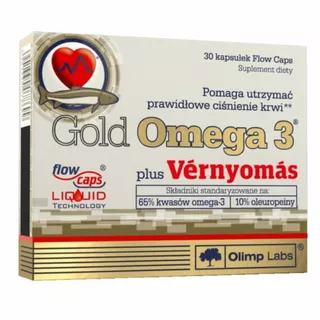 Étrendkiegészítők Nutrend OLIMP LABS Gold Omega 3 Plus - 30 kapszula