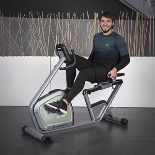 Rower treningowy rehabilitacyjny poziomy inSPORTline inCondi R60i + pas piersiowy