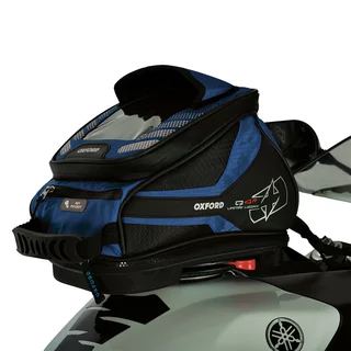 Tankbag na motocykl Oxford Q4R 4 l černý/modrý