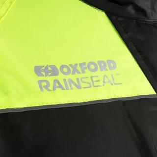 Pláštenka Oxford Rain Seal čierna/žltá fluo