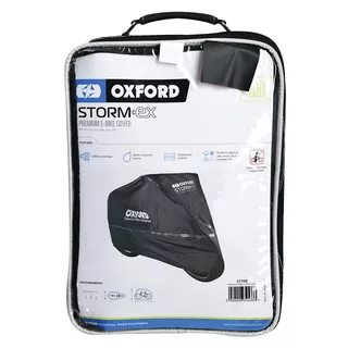 Single E-Bike Cover Oxford Stormex (Black)