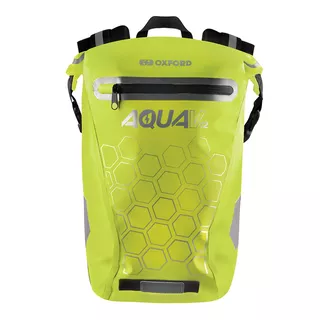 Vodotesný batoh Oxford Aqua V12 Backpack 12l - fluo žltá