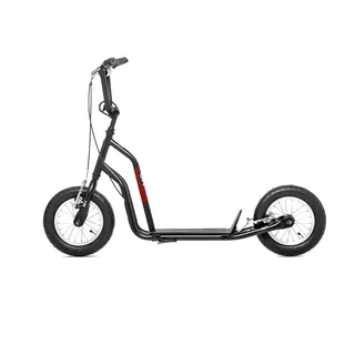 Kolobežka Yedoo Ox  12" V-brake - čierno-strieborná - čierno-červená