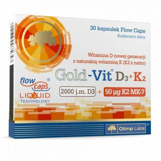 Étrendkiegészítők Olimp Gold-Vit D3+K2