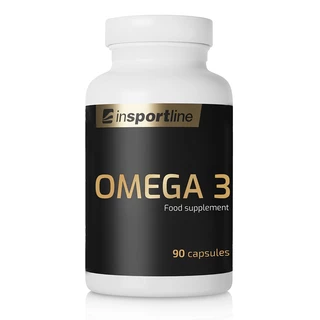 Omega 3 inSPORTline + EPA + DHA + WITAMINA E 90 kapsułek