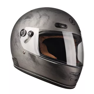 Moto prilba Lazer Oroshi Cafe Racer - Alu Brushed-Matt