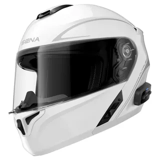 Přilba moto Sena Outrush R Glossy White