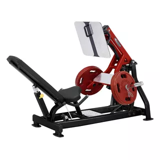 Steelflex Plateload line PLLP Leg press - schwarz-rot