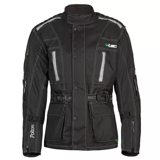 W -TEC POLTON TWG-00122 Motorradjacke - schwarz-grau