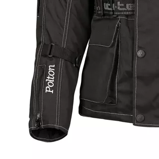 Moto bunda W-TEC POLTON TWG-00122 - čierno-šedá