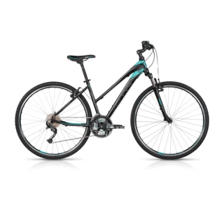 Dámsky crossový bicykel KELLYS PHUTURA 10 28" - model 2017 - Black