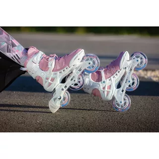 Rollerblades Powerslide Phuzion Argon Rose 100 Trinity