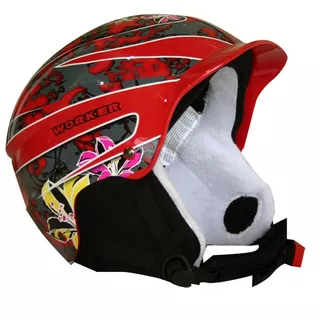 WORKER Playful Helmet - Matte Music - Red