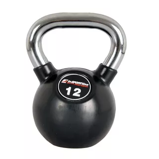 Rubber-Coated Dumbbell inSPORTline Ketlebel Profi 12 kg