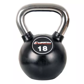 Rubber-Coated Dumbbell inSPORTline Ketlebel Profi 18 kg