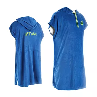 Unisex poncho for water sports Aquatone Wave - Blue