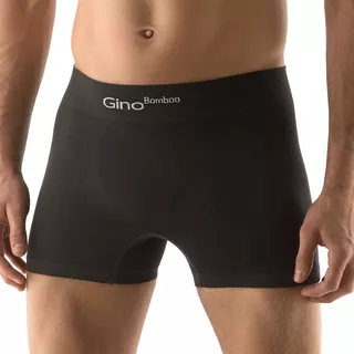 Long Leg Boxer Shorts Bamboo PureLine - Black